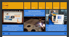 Desktop Screenshot of lasercuttingsoftware.com