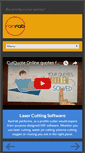 Mobile Screenshot of lasercuttingsoftware.com